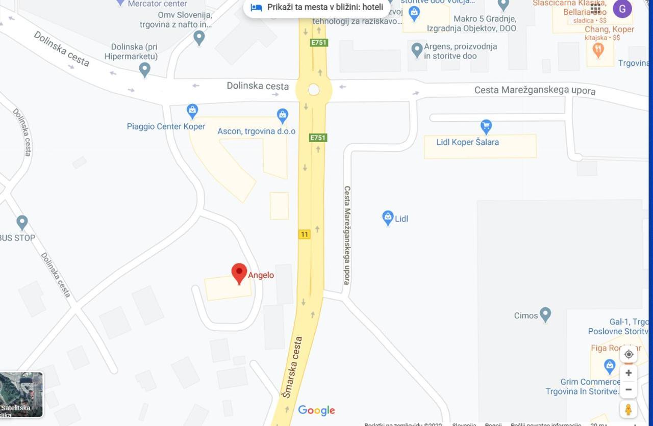 Angelo Otel Koper Dış mekan fotoğraf